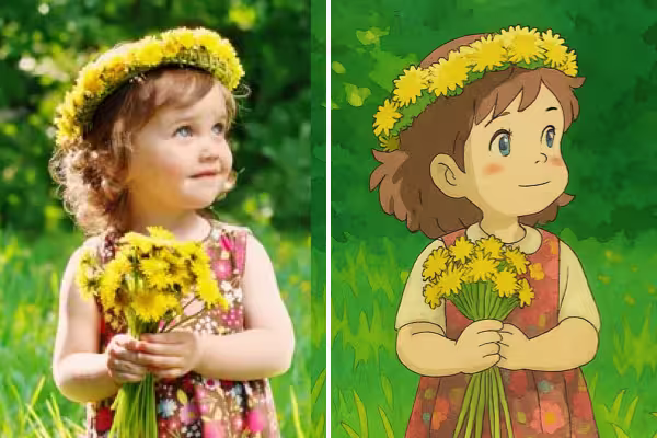 Ghibli Studio Style Face Generator by MagicFace